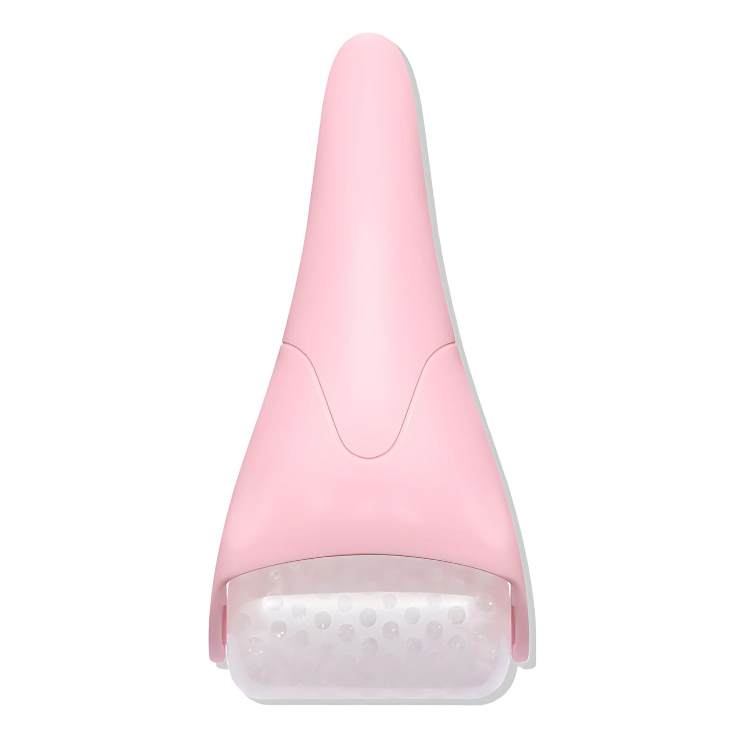 Pink, facial ice gell roller for soothing face.