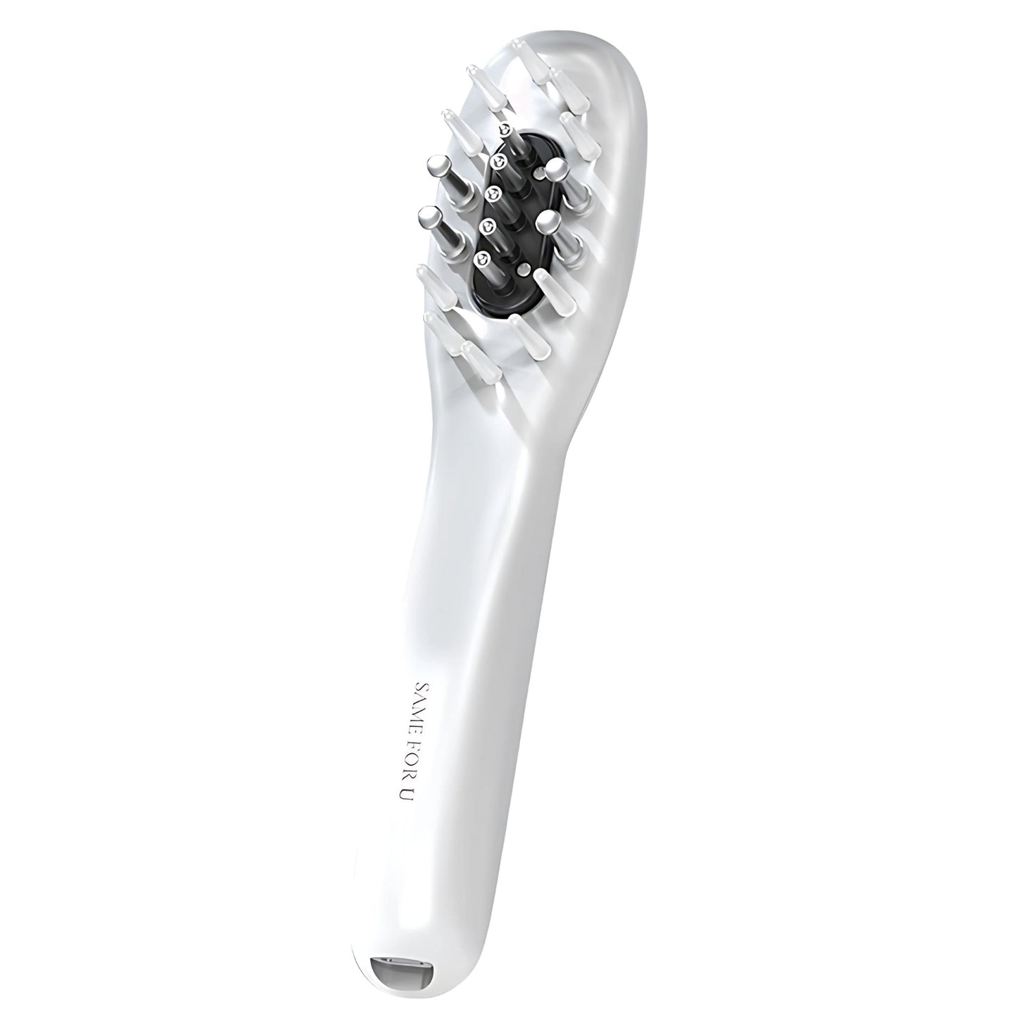 Red light hair growth scalp massager comb device.